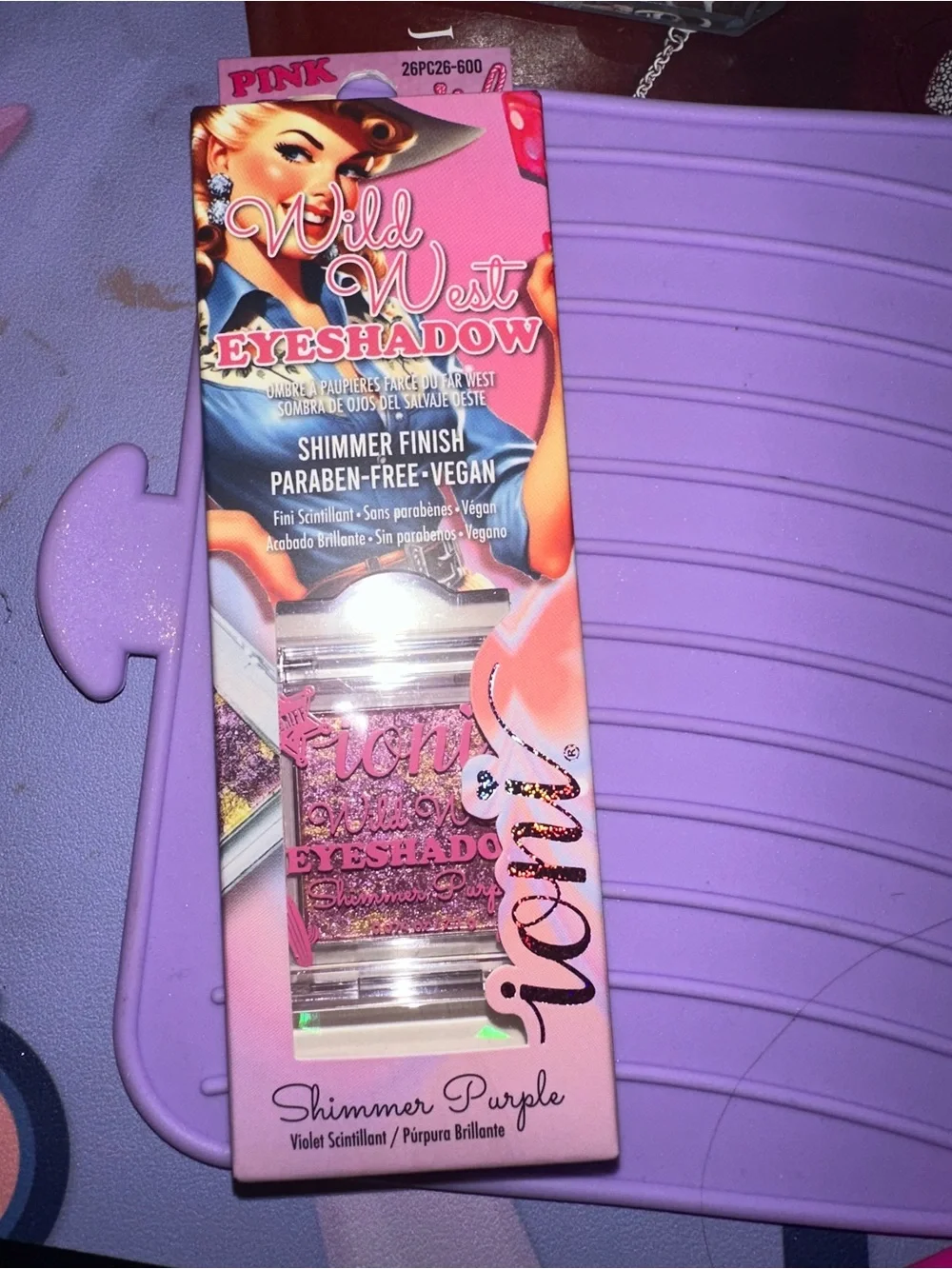 Too Faced Wild West Shimmer Purple Eyeshadow